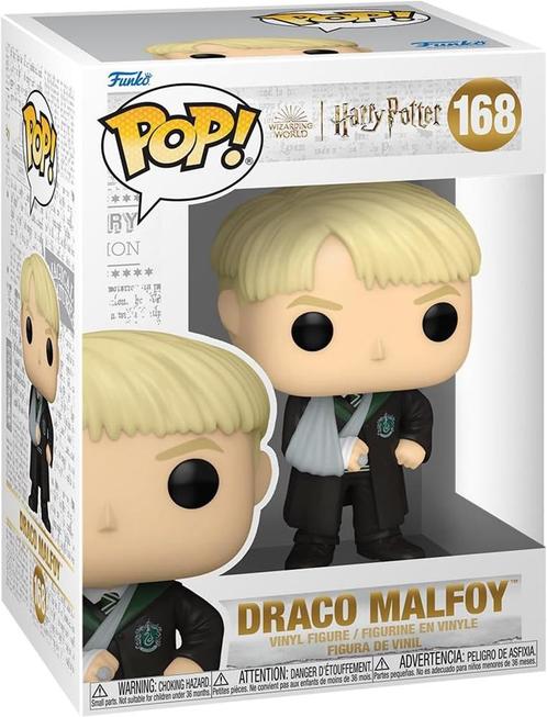 Funko Pop! - Harry Potter 3 Draco Malfoy with broken arm, Verzamelen, Poppetjes en Figuurtjes, Nieuw, Verzenden