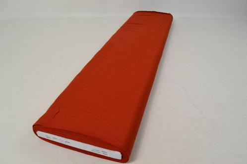 Katoen Uni Poplin Brick, Hobby en Vrije tijd, Stoffen en Lappen, Verzenden
