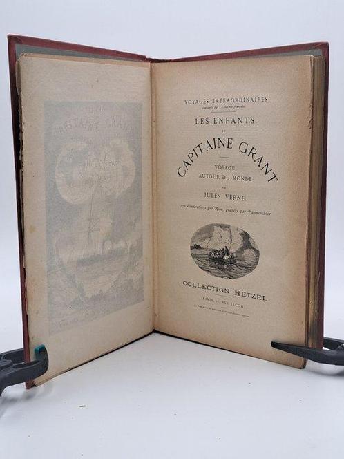 Jules Verne / Édouard Riou - Les Enfants du capitaine Grant, Antiek en Kunst, Antiek | Boeken en Bijbels