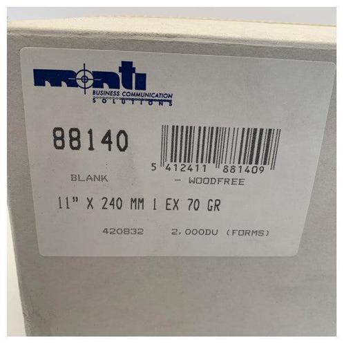 Bieden: EtiRoll - white listing paper - 240 mm x, Watersport en Boten, Navigatiemiddelen en Scheepselektronica, Nieuw, Ophalen of Verzenden