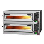 GGM Gastro | Elektrische pizzaoven - 4+4x 25cm - Handmatig |, Tuin en Terras, Verzenden, Nieuw, GGM Gastro