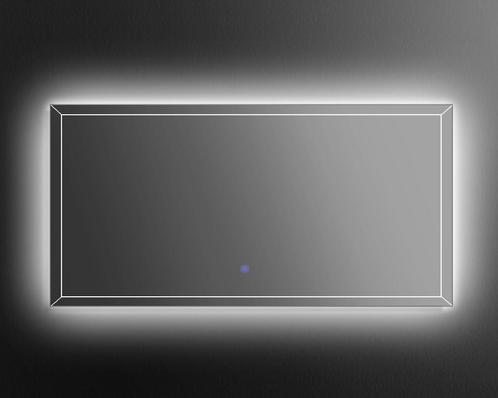 Badkamerspiegel Furore LED 120 x 60 cm LED verlichting, Huis en Inrichting, Badkamer | Badkamermeubels, Nieuw, Overige typen, Verzenden
