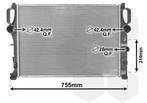 RADIATOR VOOR MERCEDES BENZ CLS-KL C219 2005-2011 2115000102, Ophalen of Verzenden, Nieuw