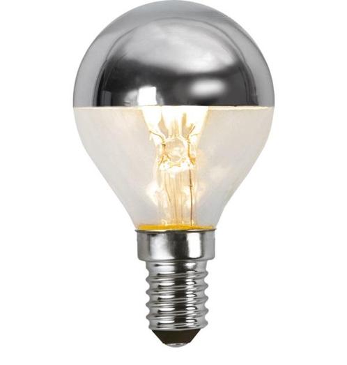Star Trading Filament LED kopspiegellamp zilver E14 3.5W..., Huis en Inrichting, Lampen | Overige, Nieuw, Ophalen of Verzenden