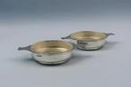 Stokes & Ireland - Art Deco - Zoutbakje (2) - .925 zilver -, Antiek en Kunst
