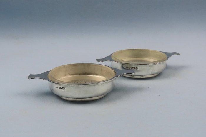 Stokes & Ireland - Art Deco - Zoutbakje (2) - .925 zilver -, Antiek en Kunst, Antiek | Goud en Zilver