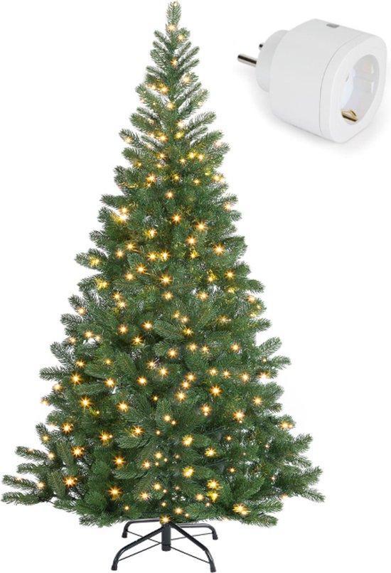 2dekans | Casaria - Kunstkerstboom met verlichting en smart, Diversen, Kerst, Zo goed als nieuw, Ophalen of Verzenden