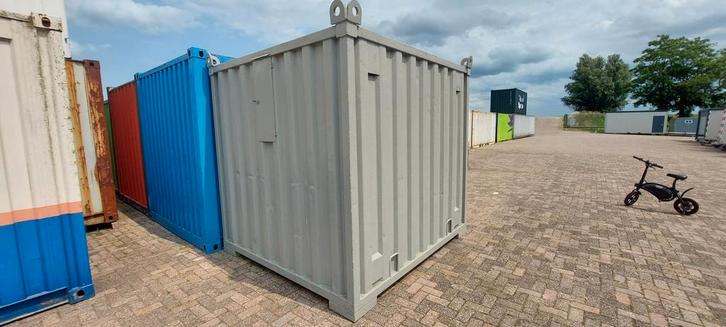 8ft. opslagcontainer stalen vloer HS-1414, Zakelijke goederen, Machines en Bouw | Keten en Containers, Verzenden