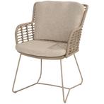 Corsica Fabrice dining tuinset 7 delig 160 cm rond teak, Tuin en Terras, Tuinsets en Loungesets, Ophalen of Verzenden, Nieuw