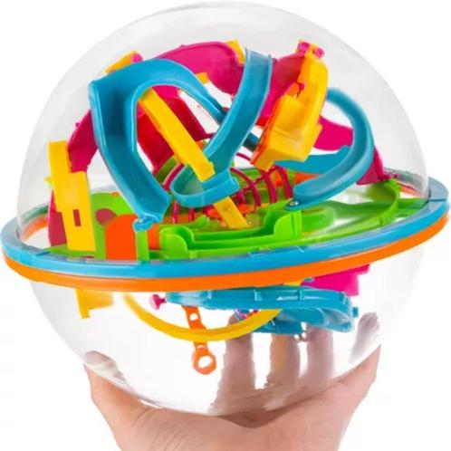 Ruhhy Intelligente 3D Labyrint Bal - Uitdaging met 138 Ob..., Kinderen en Baby's, Speelgoed | Overig, Nieuw, Ophalen of Verzenden