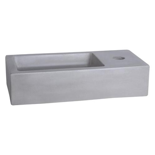Fontein Differnz Ravo 38,5x18,5x9 cm Beton Licht Grijs, Doe-het-zelf en Verbouw, Sanitair, Overige typen, Nieuw, Ophalen of Verzenden