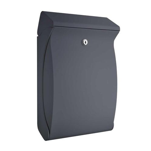 Wandbrievenbus | Burg-Wächter | Swing | Kunstof - Antraciet, Tuin en Terras, Brievenbussen, Nieuw, Verzenden