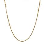 Gouden lengte collier venetiaan 42,5 cm 14 krt, Ophalen of Verzenden, Nieuw