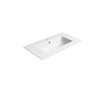 Keramiek Wastafel Sapho Pura 82x46 cm Wit ExtraGlaze, Doe-het-zelf en Verbouw, Sanitair, Ophalen of Verzenden, Nieuw, Overige typen