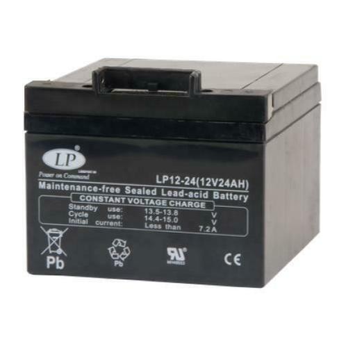 LP VRLA-LPC-AGM accu 12 volt 24 ah LPC12-24 t12p, Auto-onderdelen, Accu's en Toebehoren, Nieuw, Ophalen of Verzenden