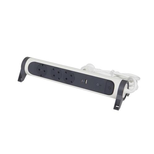 Legrand monteerbare en draaibare USB A+C stekkerdoos 3-Weg, Doe-het-zelf en Verbouw, Elektra en Kabels, Overige typen, Nieuw, Verzenden