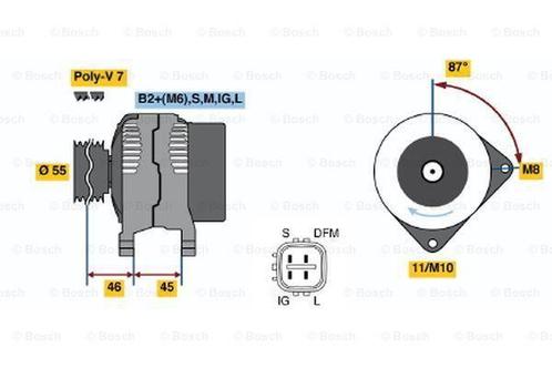 Dynamo / Alternator TOYOTA AVENSIS (2.0,2.4), Auto-onderdelen, Motor en Toebehoren, Nieuw, Ophalen of Verzenden