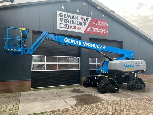 Genie  S65 Trax Telescoop Hoogwerker TE HUUR, Zakelijke goederen, Machines en Bouw | Liften, Steigers en Ladders, Ophalen of Verzenden