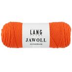 Lang Yarns Jawoll Superwash - 159 mandarijn oranje - Sokke, Hobby en Vrije tijd, Breien en Haken, Ophalen of Verzenden, Nieuw