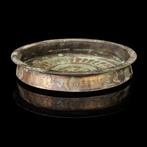 Seltsjoeken Ronde bronzen schaal (Zonder Minimumprijs)