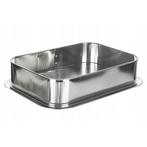 Tortownica rechthoekige springvorm 34 x 24 x 8 cm zilver, Huis en Inrichting, Keuken | Keukenbenodigdheden, Ophalen of Verzenden
