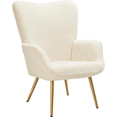 Fauteuil Hygge gestoffeerd, ergonomisch, draagkracht 150 kg, Huis en Inrichting, Stoelen, Verzenden