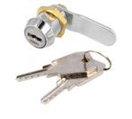 Locker slot - Kantelslot - 22mm - gelijke sleutels - 25001, Nieuw, Overige typen, Rvs, Ophalen of Verzenden