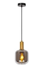 Lucide JOANET - Hanglamp 16cm E27 Fume, Huis en Inrichting, Lampen | Hanglampen, Verzenden, Nieuw, Trendy verlichting