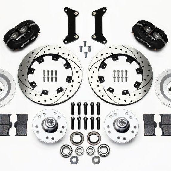 Wilwood Forged Dynalite Front Kit 12.19in Drilled 79-87 GM G, Auto-onderdelen, Remmen en Aandrijving, Ophalen of Verzenden