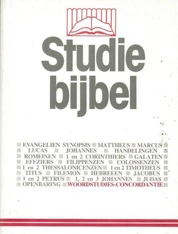 Bette, J.C. (e.a.)-Studiebijbel Woordstudies en Concordantie beschikbaar voor biedingen