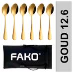 Fako Bijoux® - Theelepel / Koffielepel Classic - 12cm - Goud, Huis en Inrichting, Keuken | Bestek, Nieuw, Verzenden