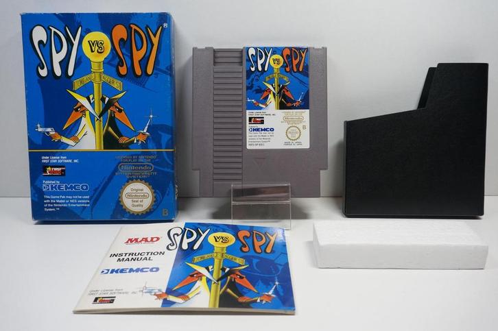 Spy vs. Spy - NES-SP-UKV Garantie & morgen in huis!, Spelcomputers en Games, Games | Nintendo NES, Zo goed als nieuw, Ophalen of Verzenden