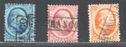 Nederland 1864/1868 - 2e en 3e emissie - Koning Willem III -, Postzegels en Munten, Postzegels | Nederland