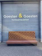 Gebruikte Horecabank (260cm) - B224 - Vintage/Café, Huis en Inrichting, Banken | Bankstellen, Ophalen, Nieuw
