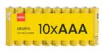 HEMA AAA alkaline batterijen - 10 stuks, Verzenden, Nieuw