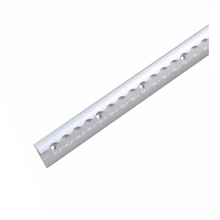 Vliegtuigrail Halfrond Voorgeboord Geanodiseerd Aluminium -, Auto diversen, Auto-accessoires, Nieuw, Verzenden