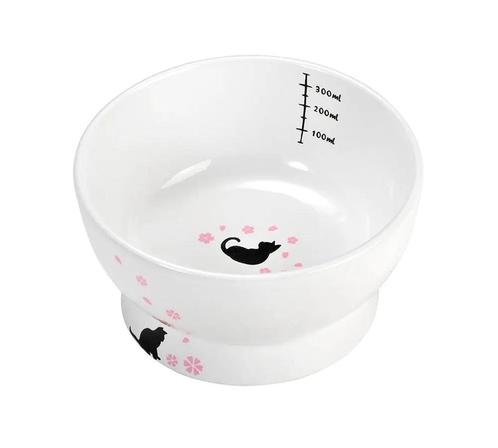 Keramische voerbak voor katten - honden - konijnen of cavia, Dieren en Toebehoren, Kattenvoerbakken en Drinkbakken, Nieuw, Ophalen of Verzenden