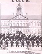 Vrij Nederland - het defilé der W.A. (lijst optie), Verzamelen, Verzenden, Foto of Poster