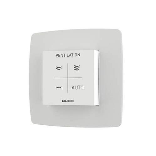 Duco bedieningsschakelaar wit - RF - batterij - 0000-4600, Doe-het-zelf en Verbouw, Ventilatie en Afzuiging, Ophalen of Verzenden