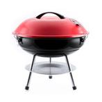 Ronde houtskool barbecue / bbq rood 36 cm - Barbecues, Tuin en Terras, Nieuw, Ophalen of Verzenden