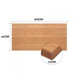 Bureaublad - Tafelblad - 120x60 cm - Elektrisch bureau - Bam, Verzenden, Zo goed als nieuw