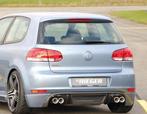 Achterbumper Diffusor VW Golf VI Rieger Carbon Duplex, Auto-onderdelen, Nieuw, Ophalen of Verzenden