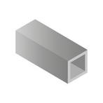 Koker 20 x 20 x 2 mm onbehandeld b-keus, Doe-het-zelf en Verbouw, Metalen, Ophalen, Nieuw