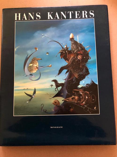 Hans Kanters - Eenzame Surrealist in Nederland - zeldzaam, Boeken, Kunst en Cultuur | Beeldend, Zo goed als nieuw, Schilder- en Tekenkunst