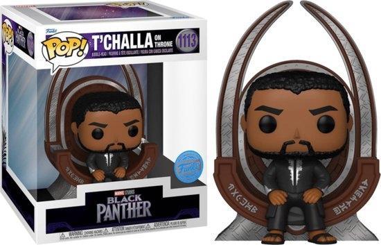 Funko TChalla on Throne - Funko Pop! Deluxe - Black Panther, Verzamelen, Poppetjes en Figuurtjes, Verzenden