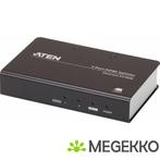 2-Poorts HDMI-Splitter Zwart - [VS182B-AT-G], Computers en Software, Videokaarten, Nieuw, Verzenden