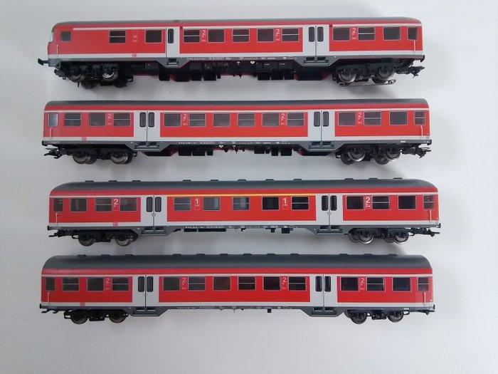 Märklin H0 - 43801/43811/43830 - Modeltrein (4) - 4 x, Hobby en Vrije tijd, Modeltreinen | H0