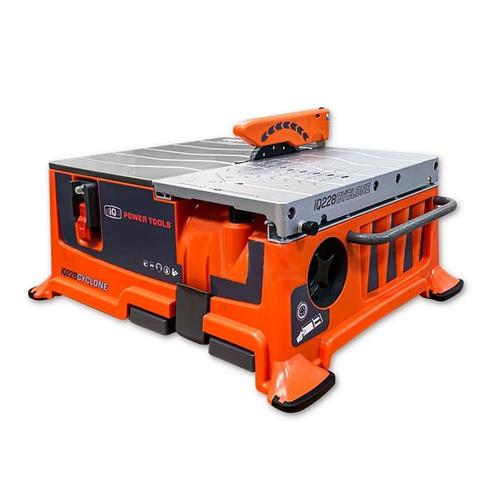 iQ228 Cyclone steenzaagmachine inclusief stofafzuiging, Doe-het-zelf en Verbouw, Gereedschap | Zaagmachines, 1200 watt of meer