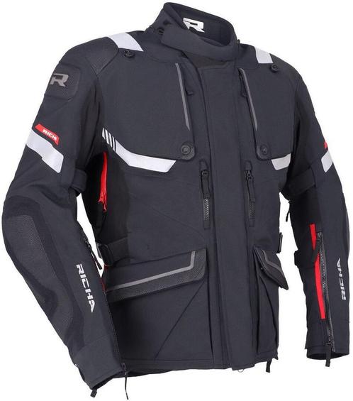 Richa Armada 1.1 Gore-Tex Pro Zwart Textiele Motorjas, Motoren, Kleding | Motorkleding, Heren, Nieuw met kaartje, Jas | textiel