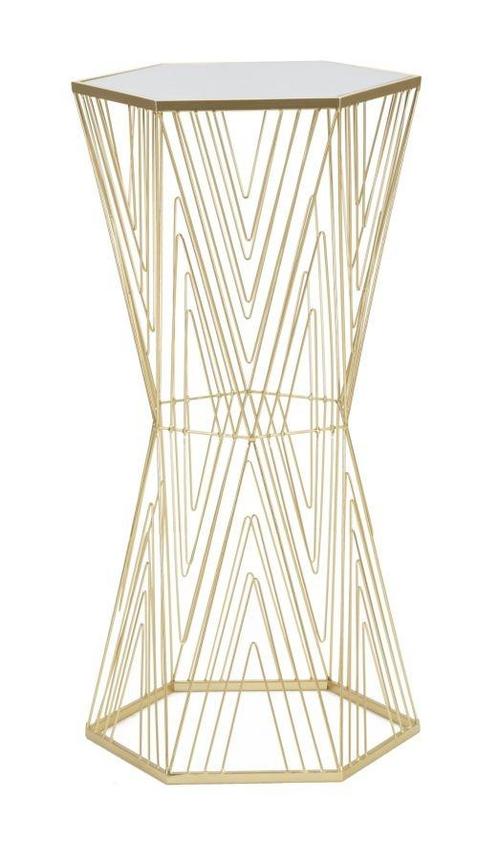 TELEFOONHOUDER LIJNEN 6 CM 40X35X80, Huis en Inrichting, Tafels | Sidetables, Ophalen of Verzenden